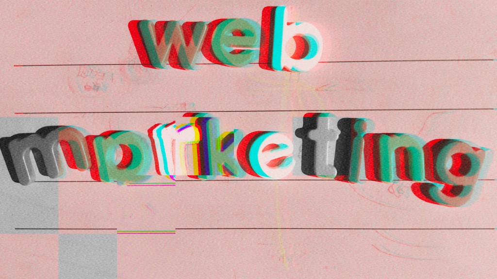 scritta web marketing