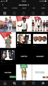 feed benetton instagram