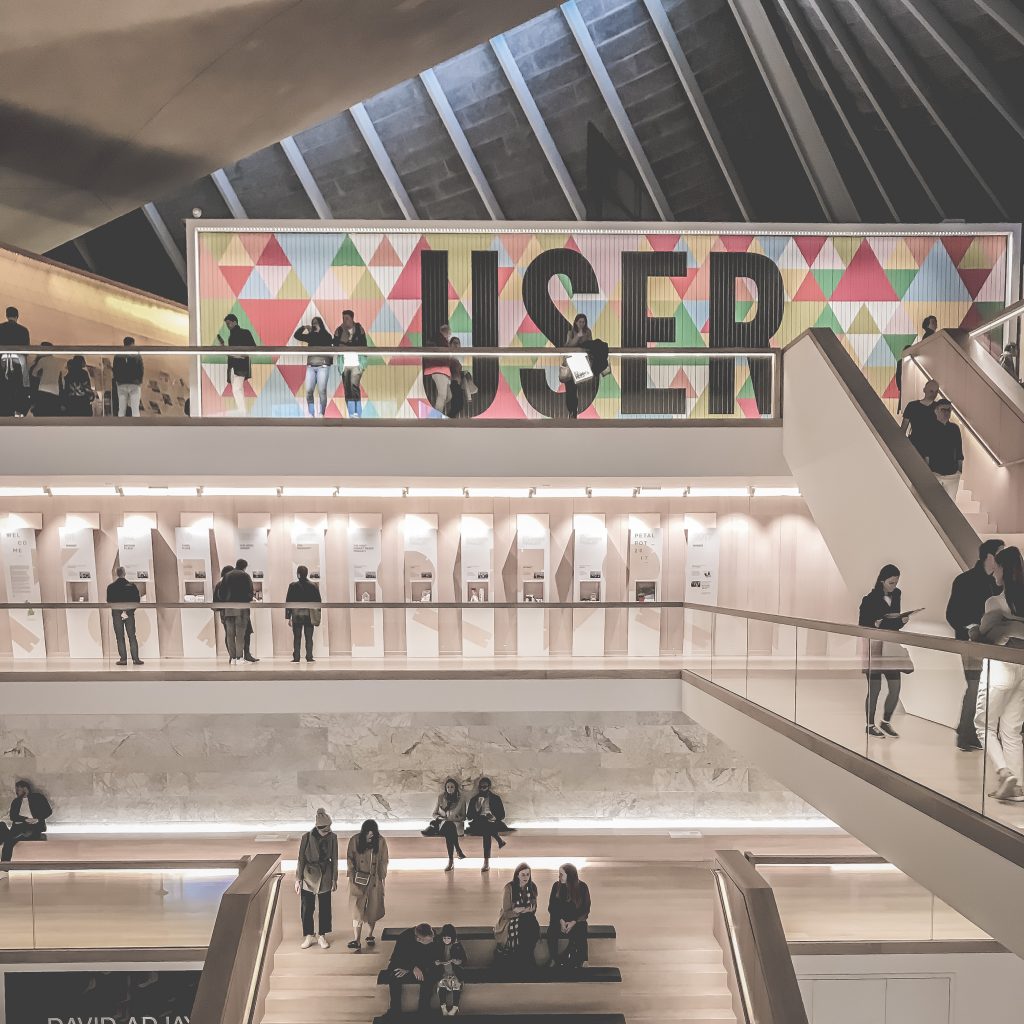 progettare homepage - museo del design londra 